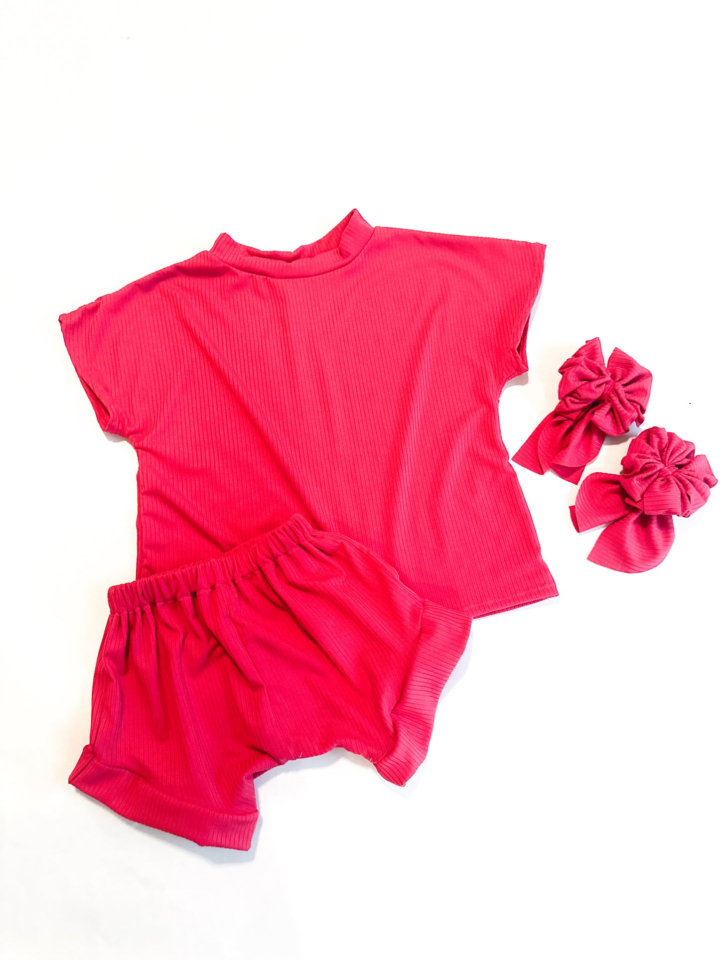 RTS 3T HOTPINK BOX T + SHORTIES (sailors separate)