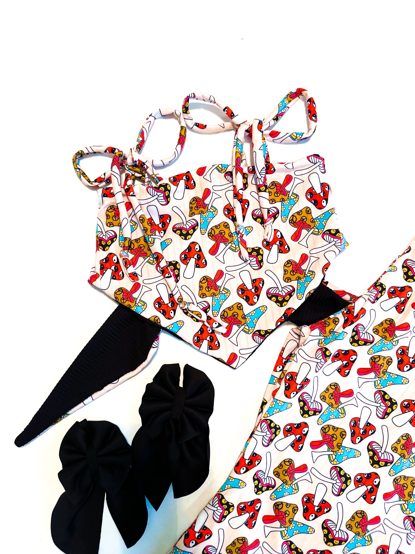 RTS 3T Trip Shrooms | Becky Top + Flow Pants + Solid Sailors